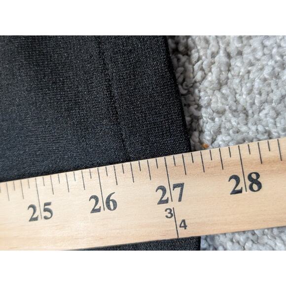 Men's Volcom Small Black Polyester/Cotton Album Pants Spell Out Logo Black White - Picture 9 of 10